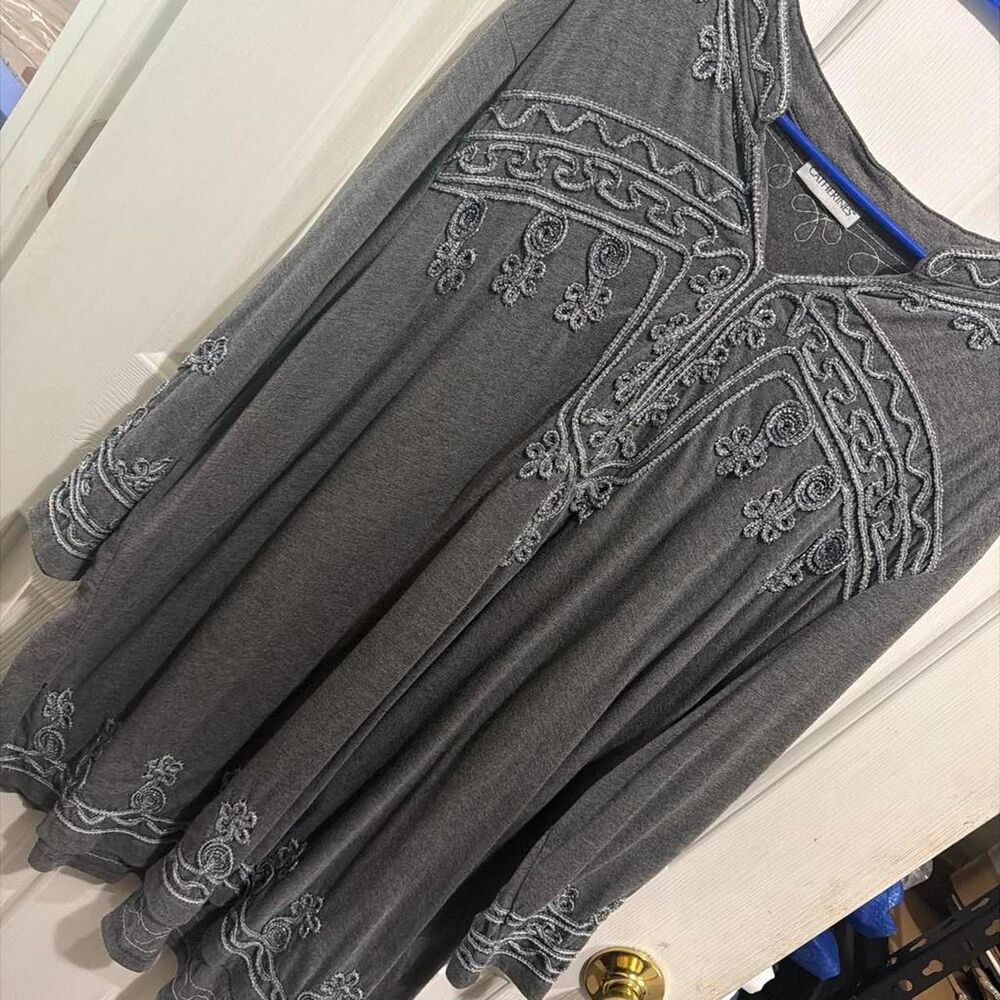 Catherines Women's Grey Dress